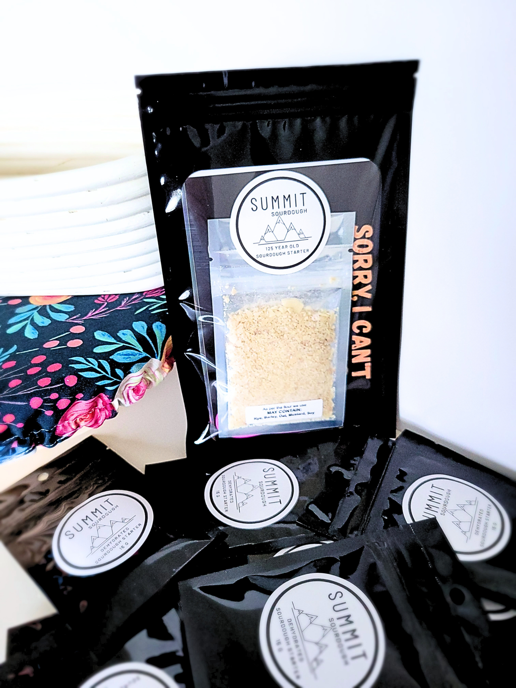 ORGANIC 130 Year Old Summit Sourdough Starter Kit