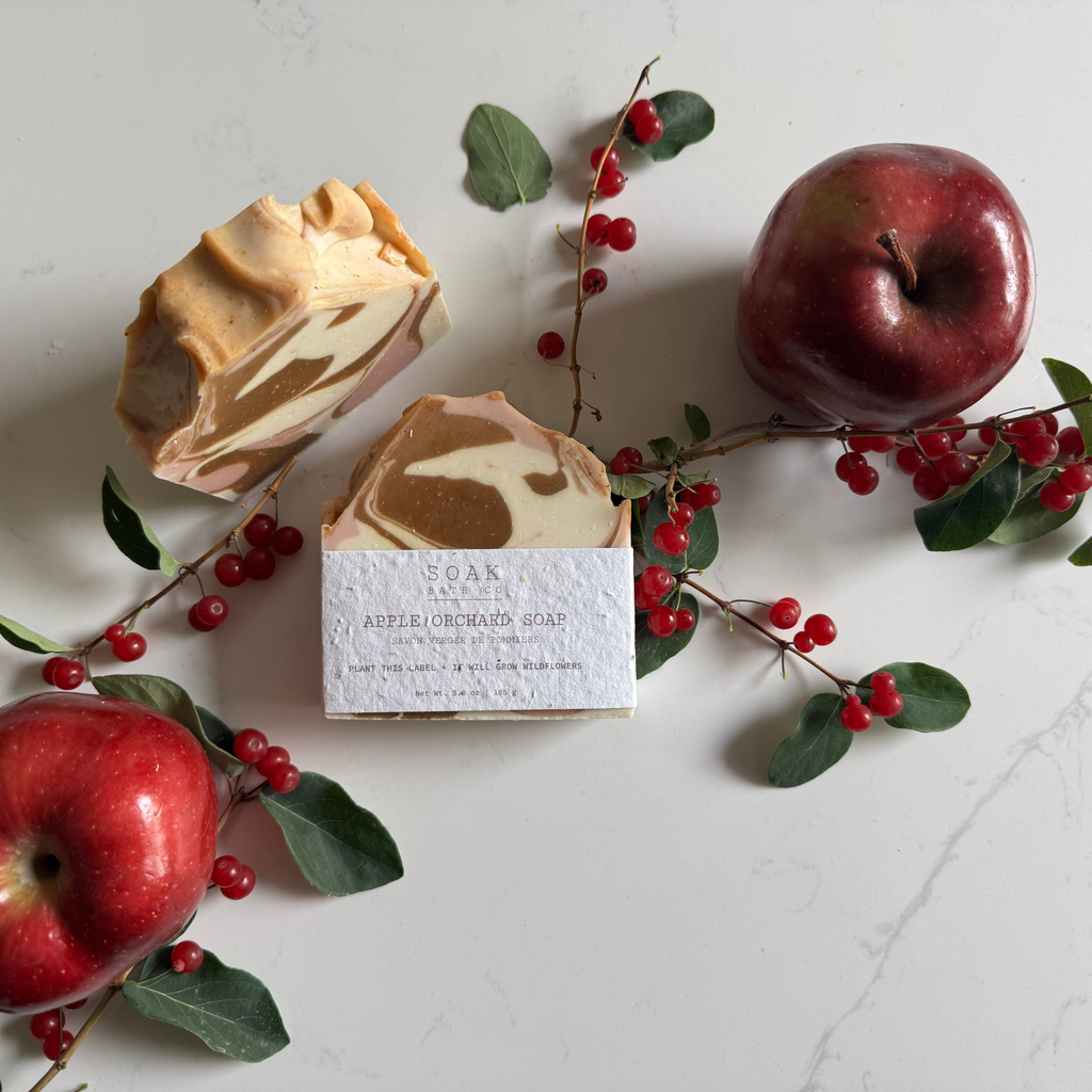 Apple Orchard Soap Bar - Canadian Made