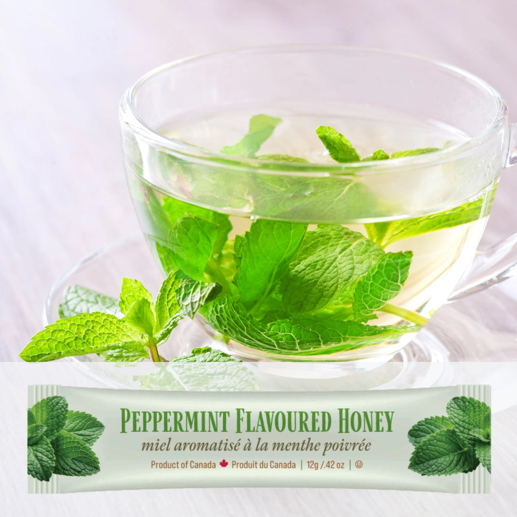 Individual Honey Squeeze Tube - Peppermint Flavoured - Ou Kosher