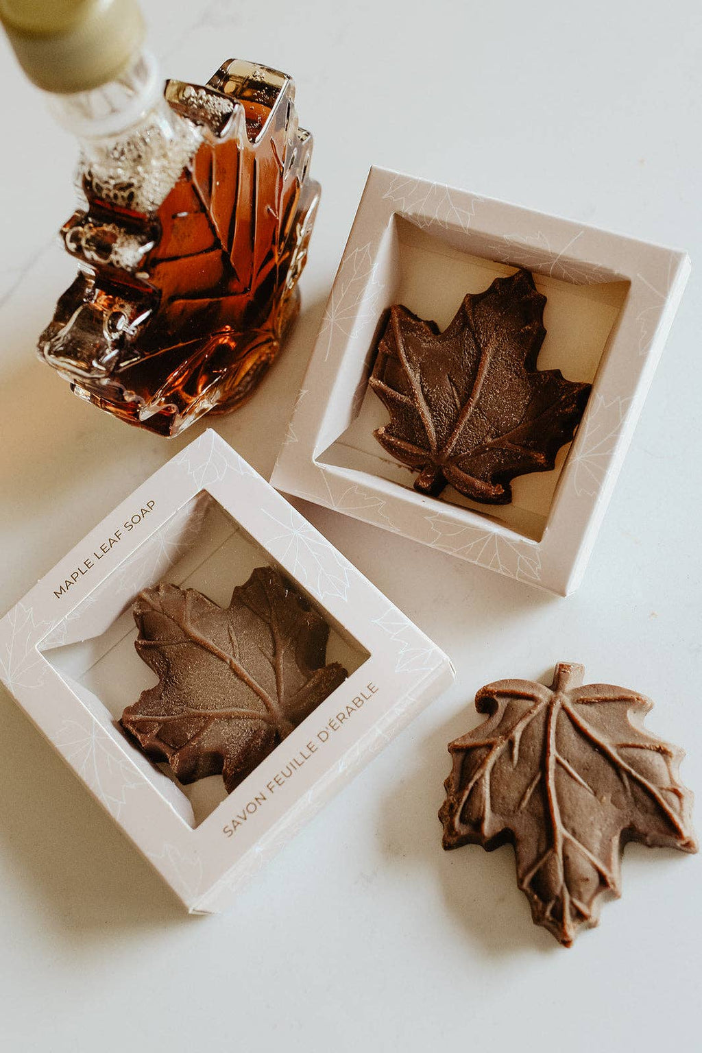 Maple Leaf Soap Bar - Gift Box