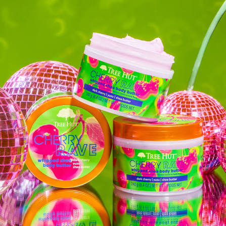 Tree Hut Cherry Rave Whipped Body Butter